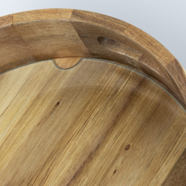 126894-3 Acacia Platter Tray
